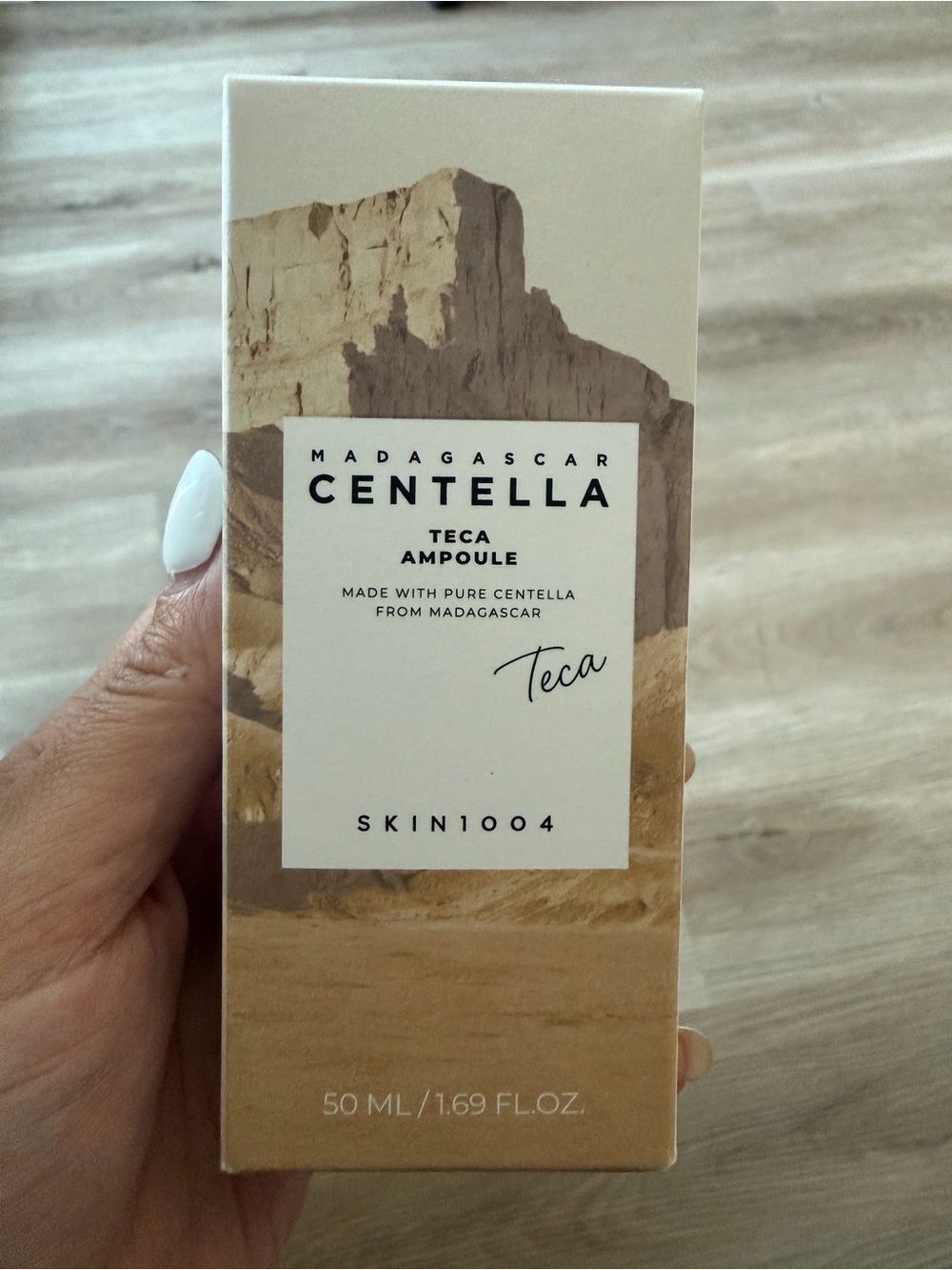 SKIN1004 Madagascar Centella Teca Ampoule - Beige & Cream Packaging